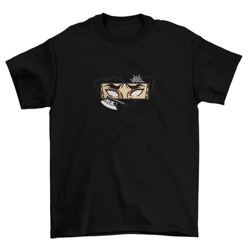 KAEL - Gyomei Himejima Oversize Tshirt Yeniden Yapılandırılmış Nakış