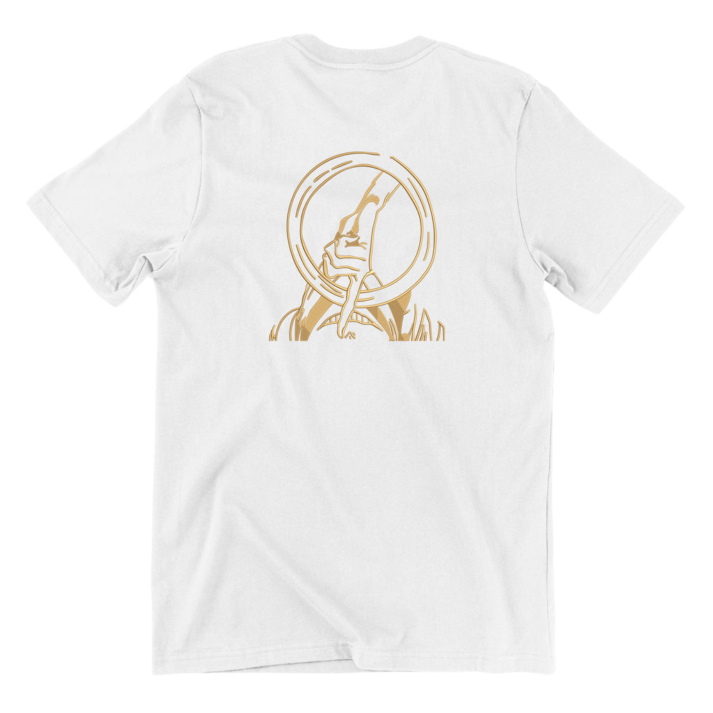 KAEL - Hirako Shinji Oversize Tshirt Yeniden Yapılandırılmış Nakış