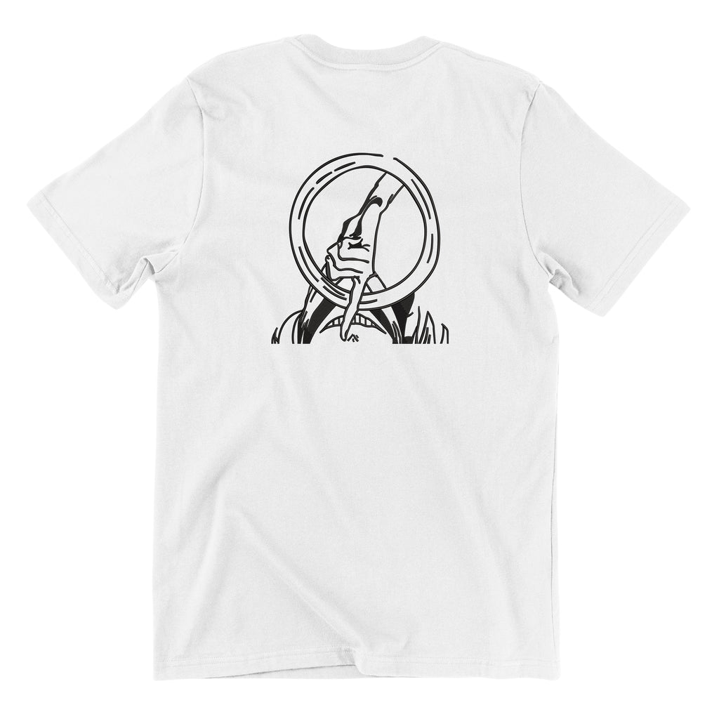 KAEL - Hirako Shinji Oversize Tshirt Yeniden Yapılandırılmış Nakış