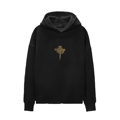 KAEL - OVERSİZE SWEATSHİRT - Holy Savior 2 Yeniden Yapılandırılmış Nakış