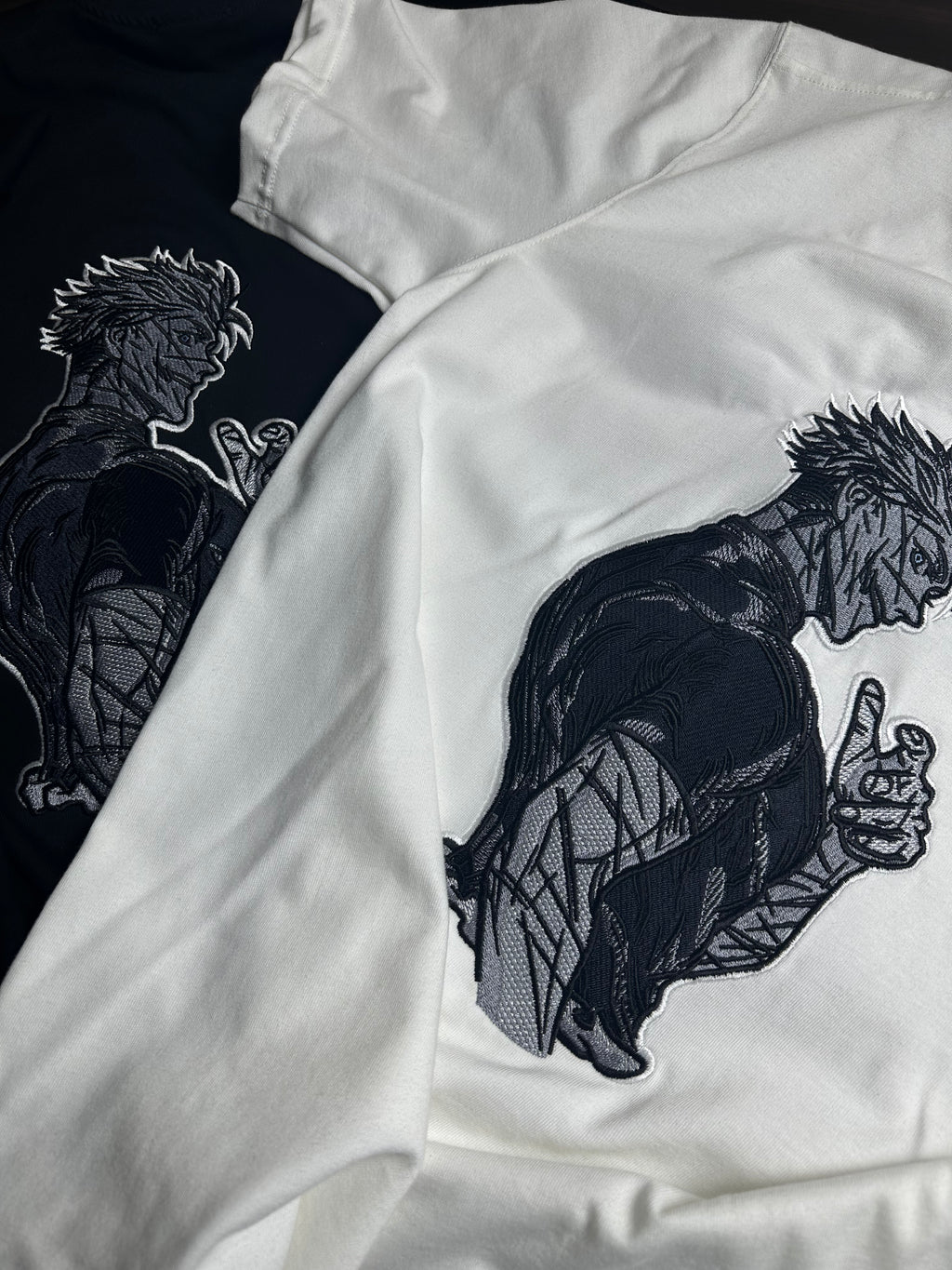 KAEL - Gojo Satoru The Honored One Tshirt Yeniden Yapılandırılmış Nakış