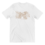 KAEL - Kendo Tshirt Yeniden Yapılandırılmış Nakış