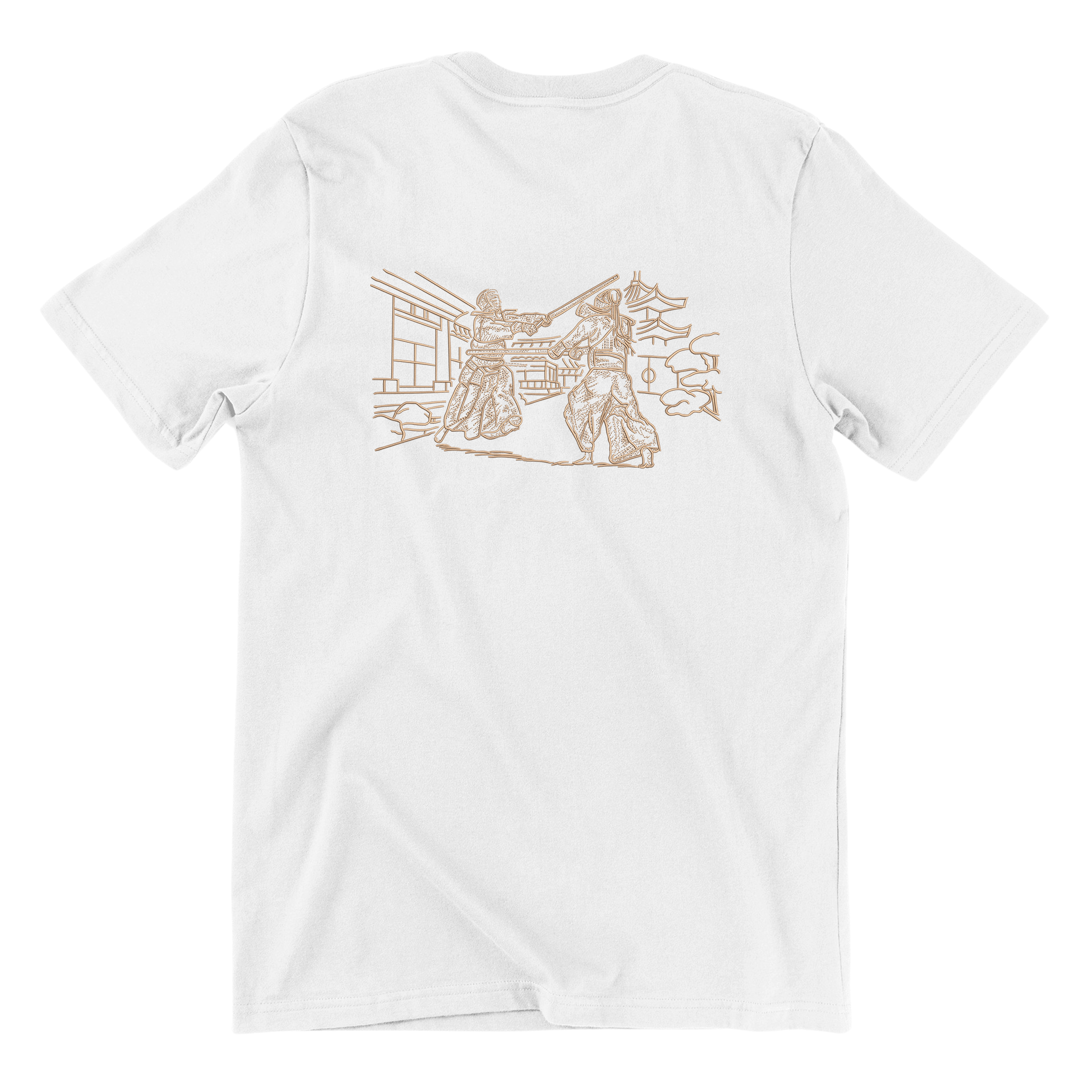 KAEL - Kendo Tshirt Yeniden Yapılandırılmış Nakış