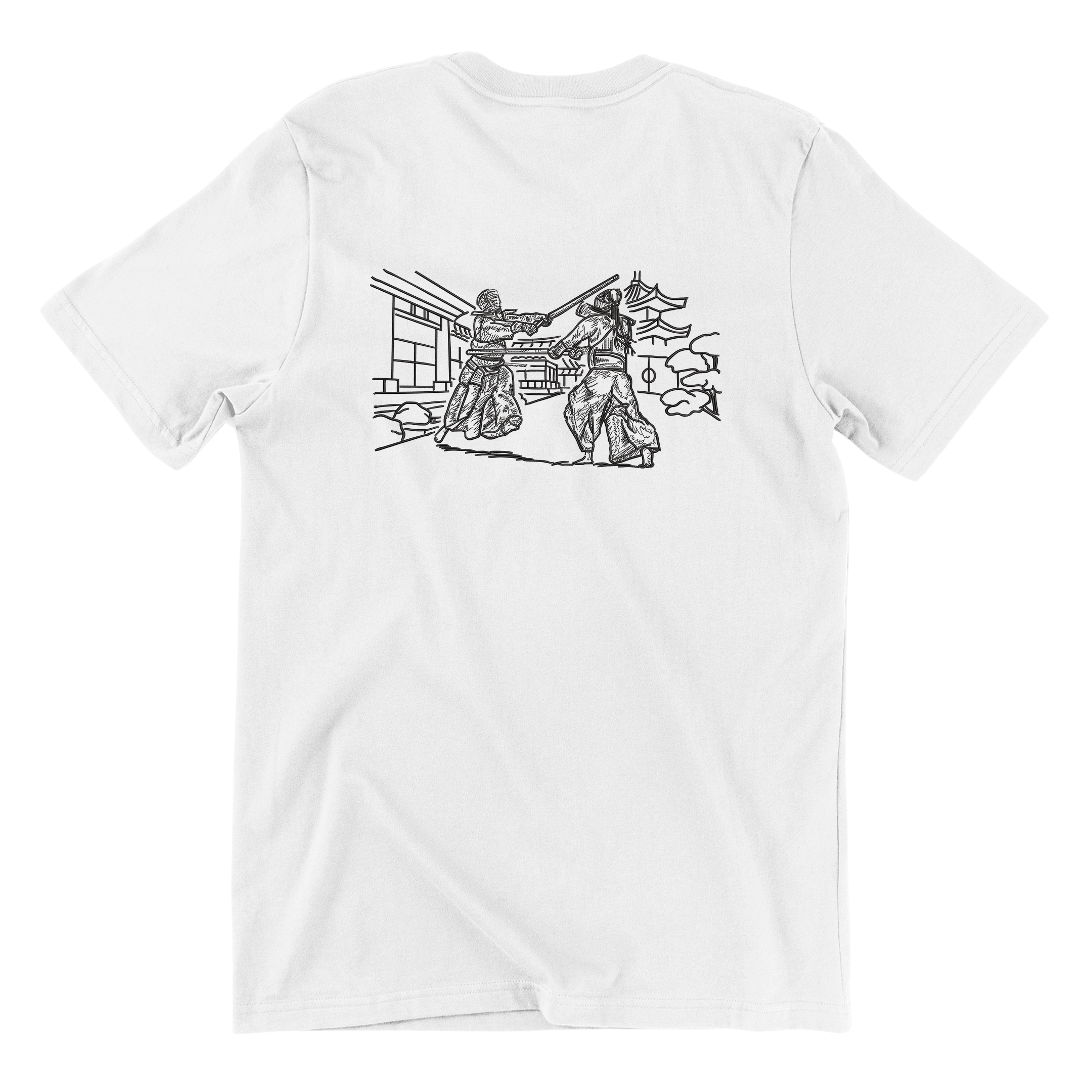 KAEL - Kendo Tshirt Yeniden Yapılandırılmış Nakış