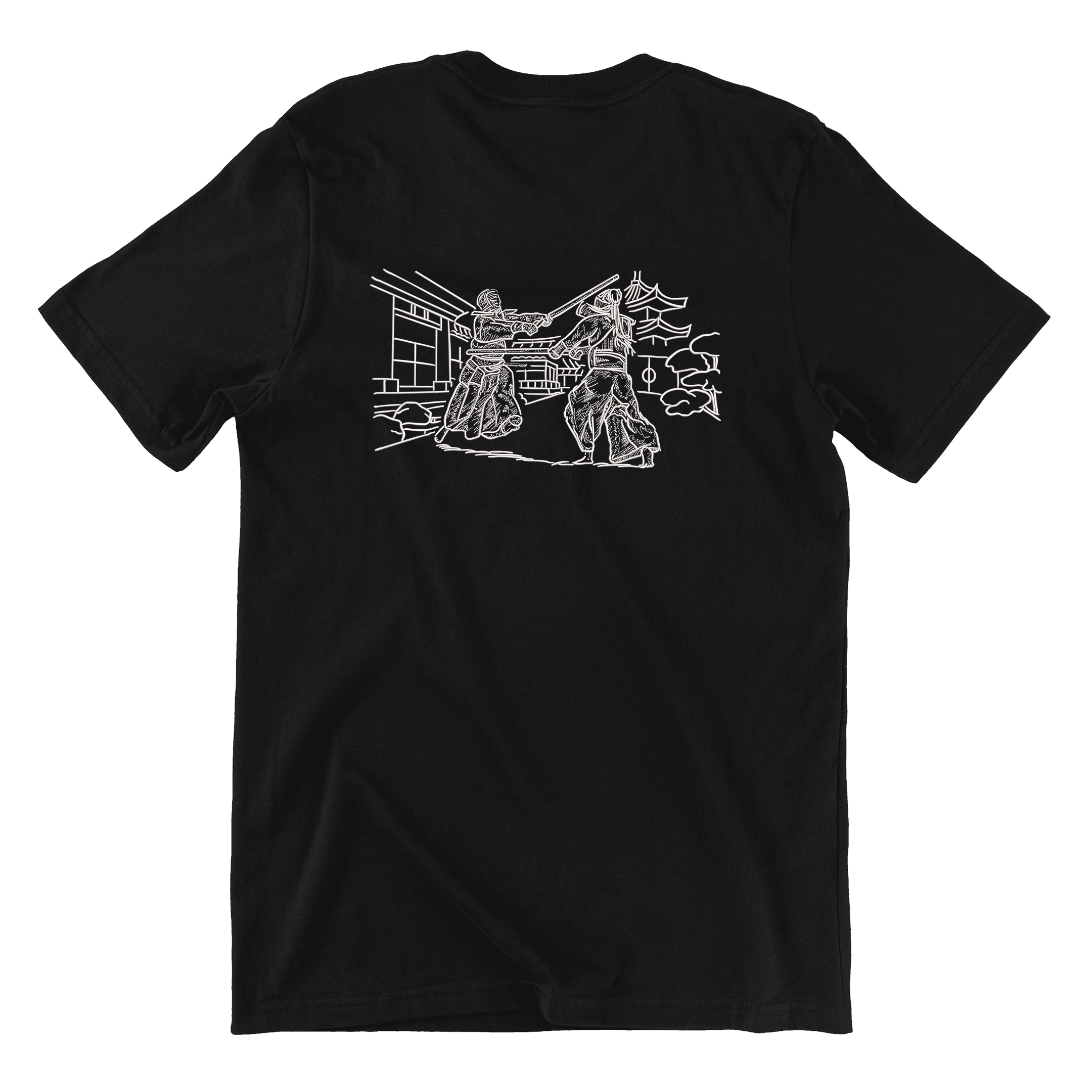 KAEL - Kendo Tshirt Yeniden Yapılandırılmış Nakış