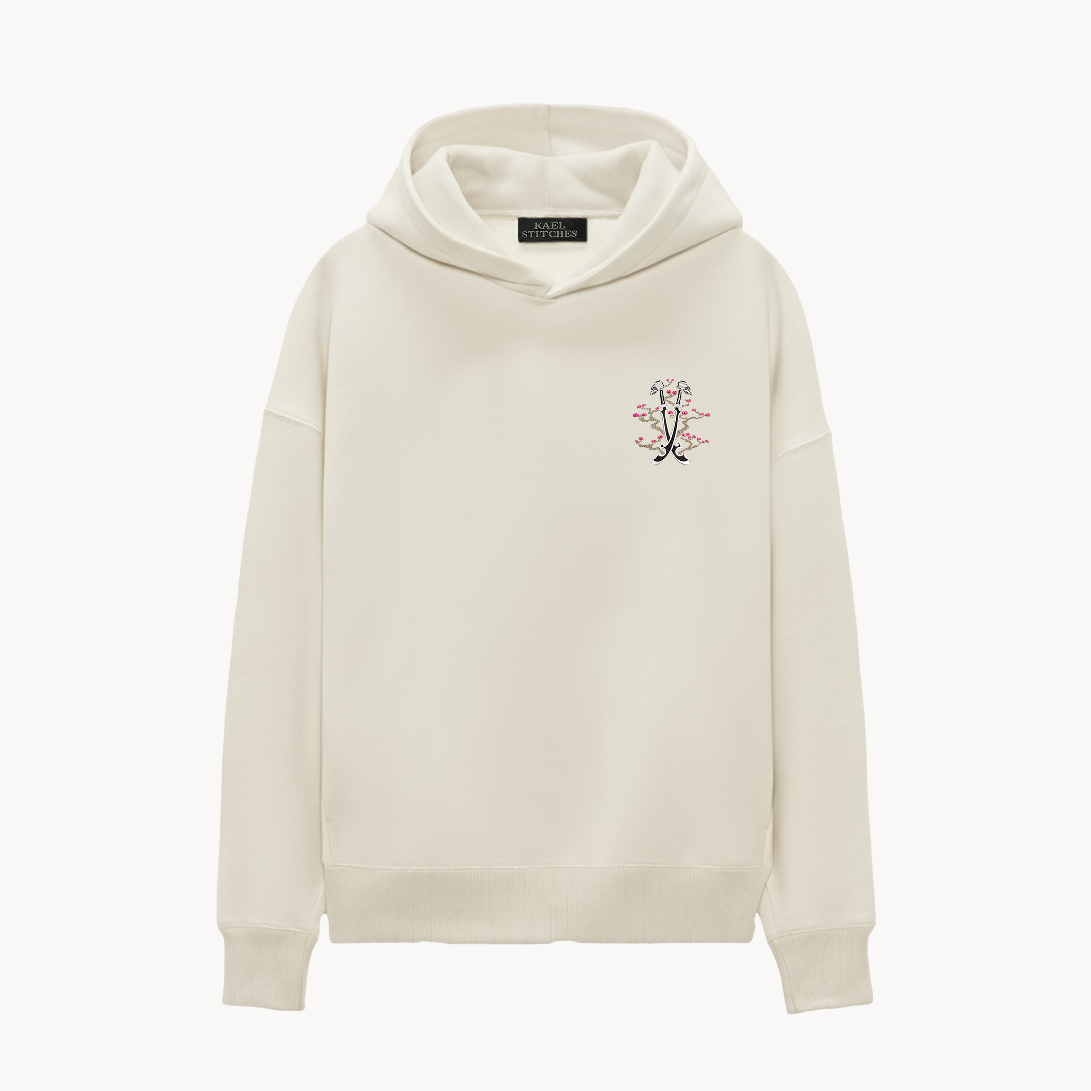 KAEL - OVERSİZE SWEATSHİRT - Kyoraku Shunsui - Yeniden Yapılandırılmış Nakış