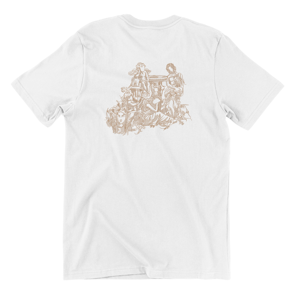 KAEL - Angels Oversize Tshirt Yeniden Yapılandırılmış Nakış