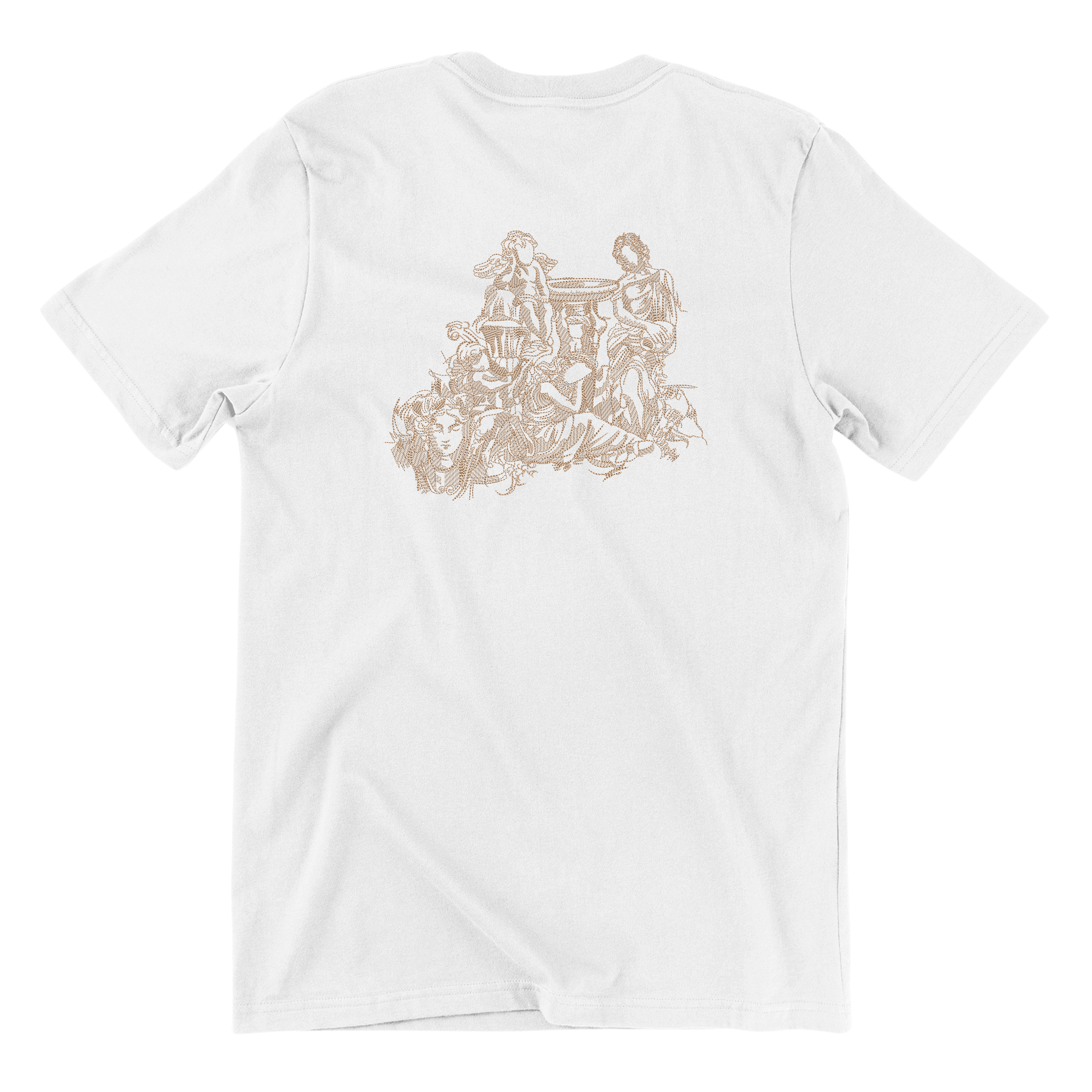 KAEL - Angels Oversize Tshirt Yeniden Yapılandırılmış Nakış