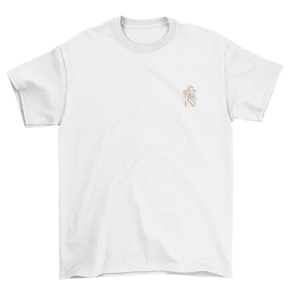 KAEL - Angels Oversize Tshirt Yeniden Yapılandırılmış Nakış