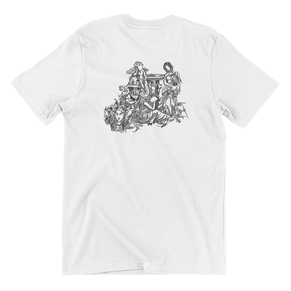 KAEL - Angels Oversize Tshirt Yeniden Yapılandırılmış Nakış