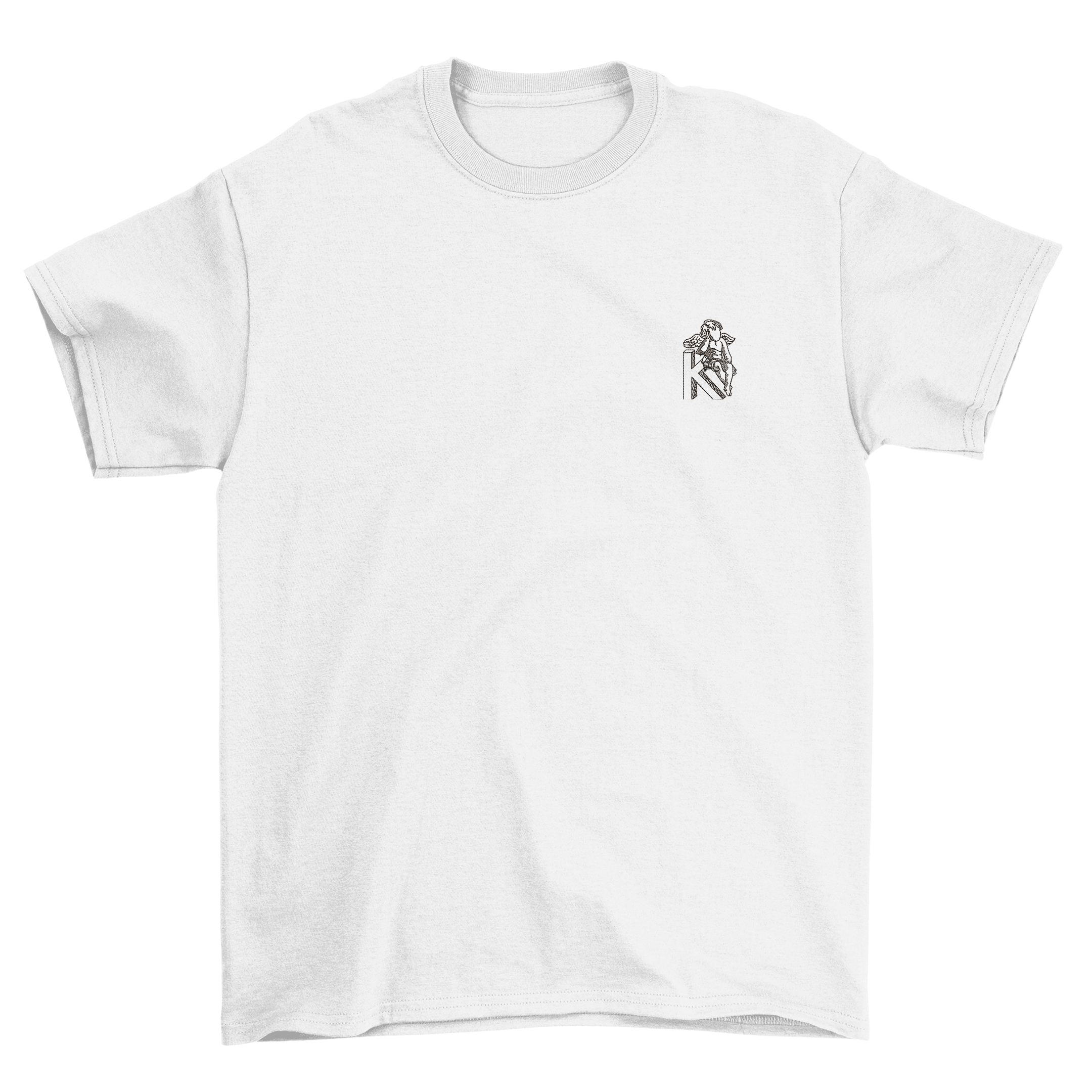 KAEL - Angels Oversize Tshirt Yeniden Yapılandırılmış Nakış