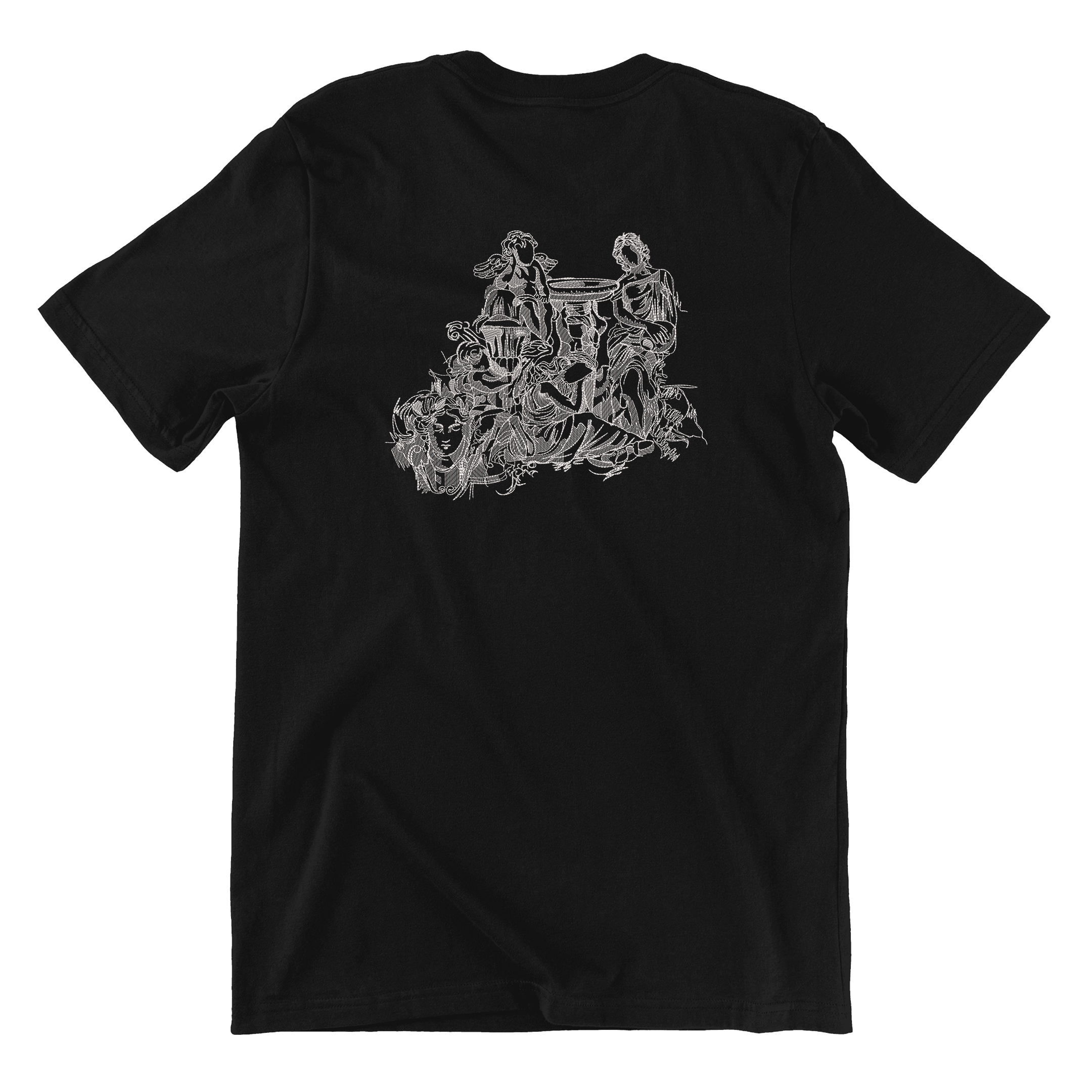 KAEL - Angels Oversize Tshirt Yeniden Yapılandırılmış Nakış