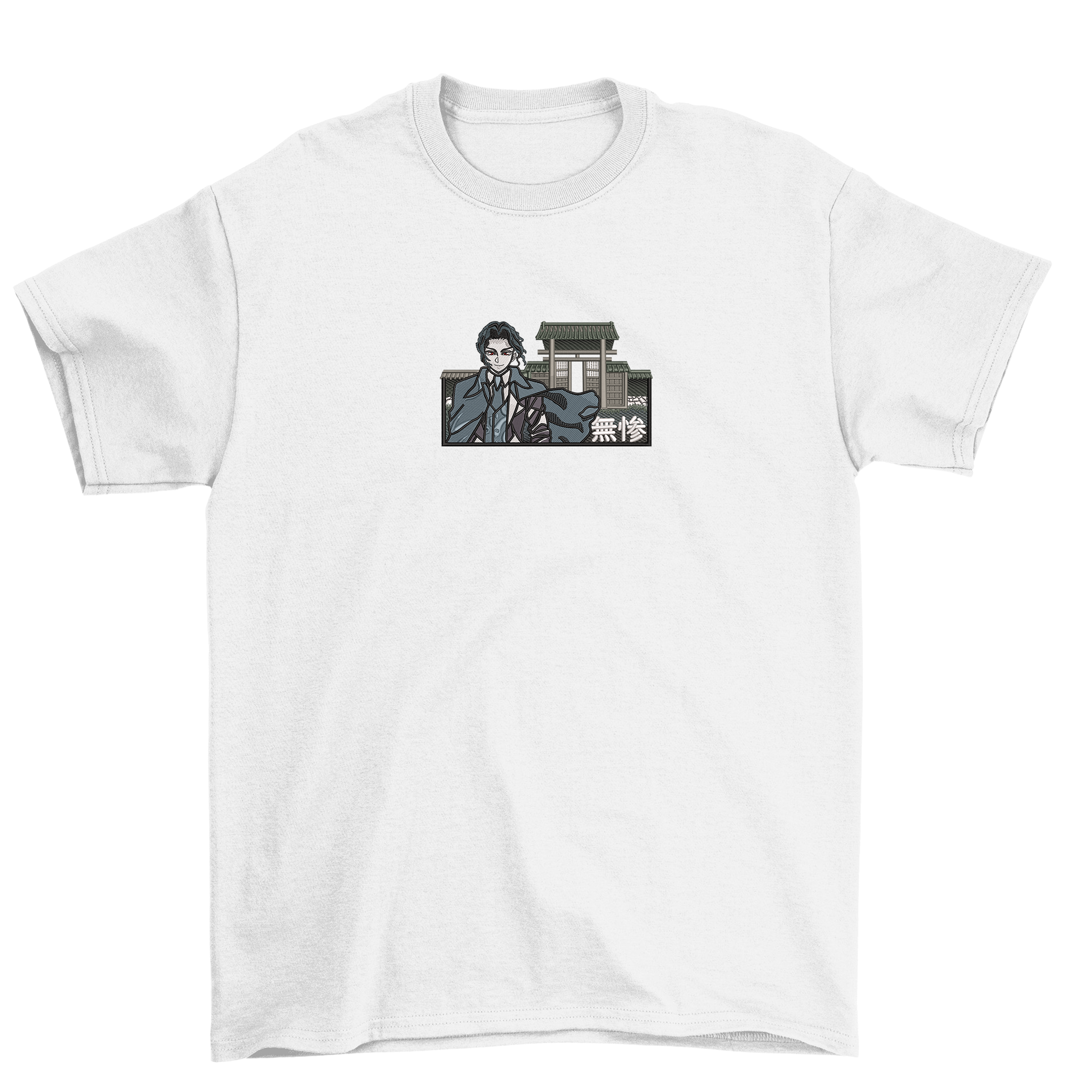 KAEL - Kibutsushi Muzan Tshirt Yeniden Yapılandırılmış Nakış