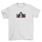 KAEL - Nezuko Kamado Oversize Tshirt Yeniden Yapılandırılmış Nakış