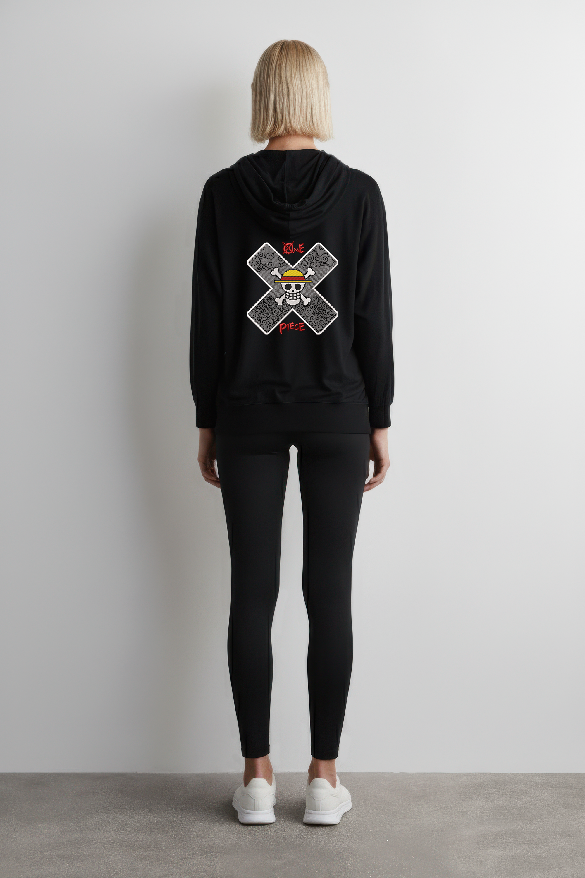 KAEL - OVERSİZE SWEATSHİRT -  Pirate King Yeniden Yapılandırılmış Nakış