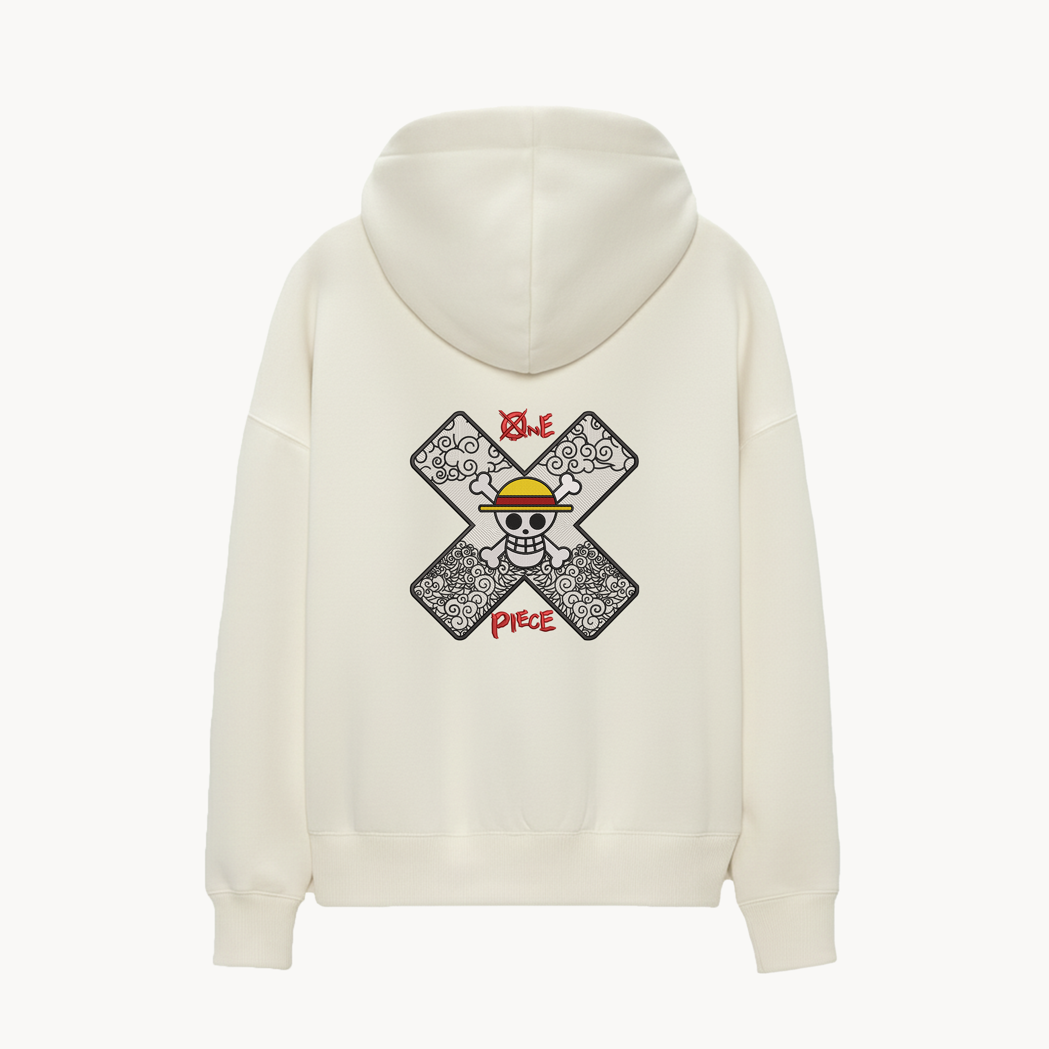 KAEL - OVERSİZE SWEATSHİRT -  Pirate King Yeniden Yapılandırılmış Nakış