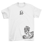 KAEL - Ryuk Oversize Tshirt Yeniden Yapılandırılmış Nakış