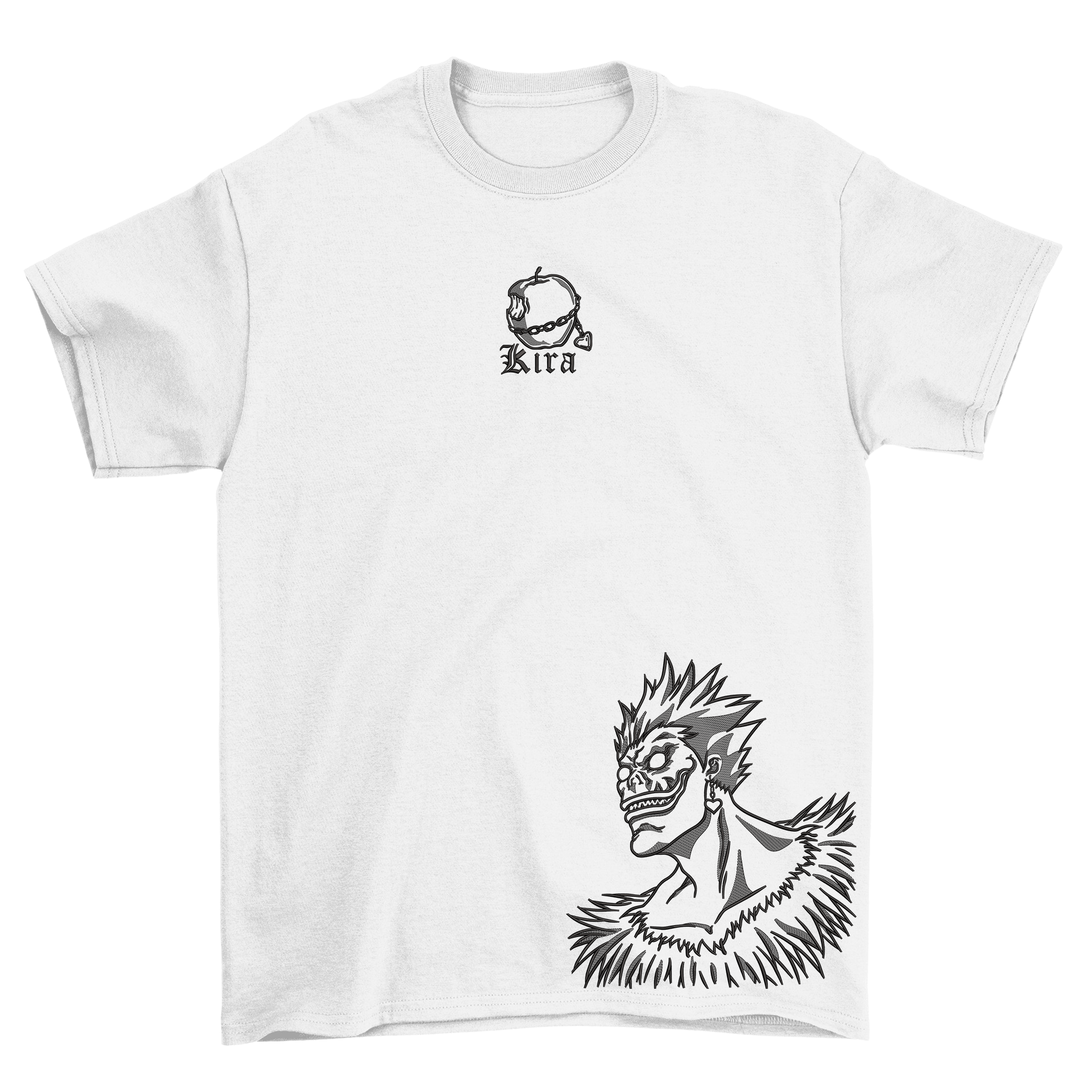 KAEL - Ryuk Oversize Tshirt Yeniden Yapılandırılmış Nakış