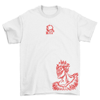 KAEL - Ryuk Oversize Tshirt Yeniden Yapılandırılmış Nakış