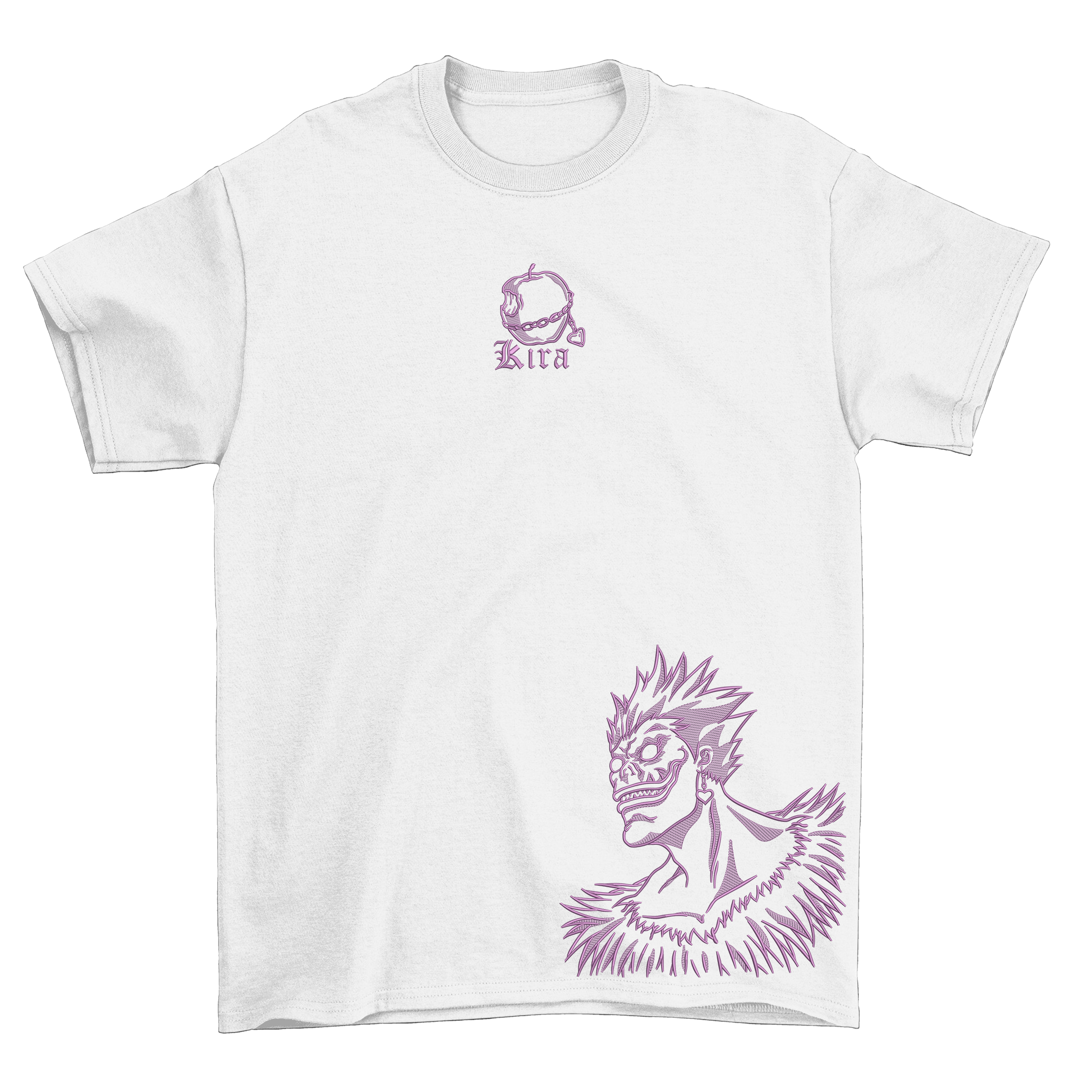 KAEL - Ryuk Oversize Tshirt Yeniden Yapılandırılmış Nakış