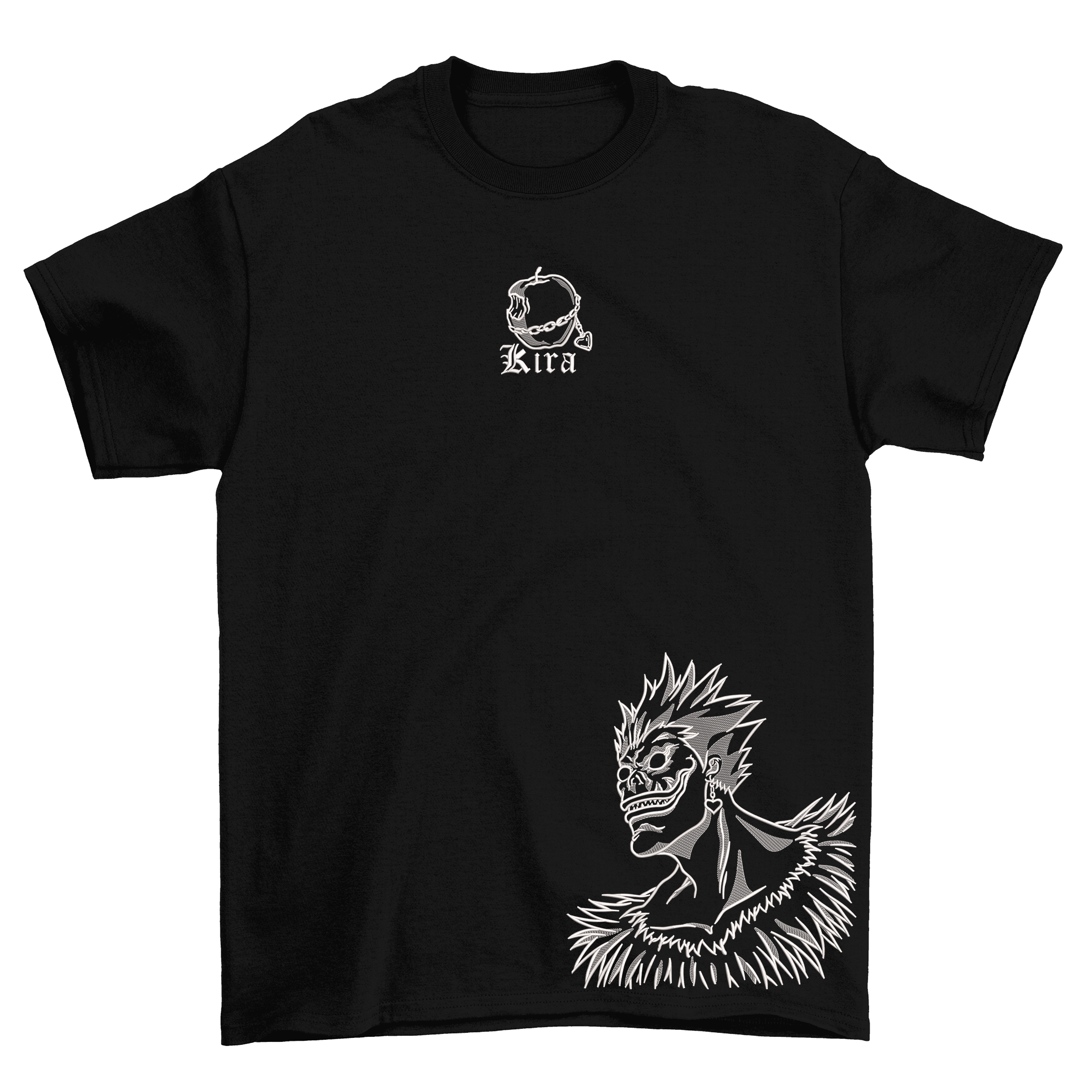 KAEL - Ryuk Oversize Tshirt Yeniden Yapılandırılmış Nakış