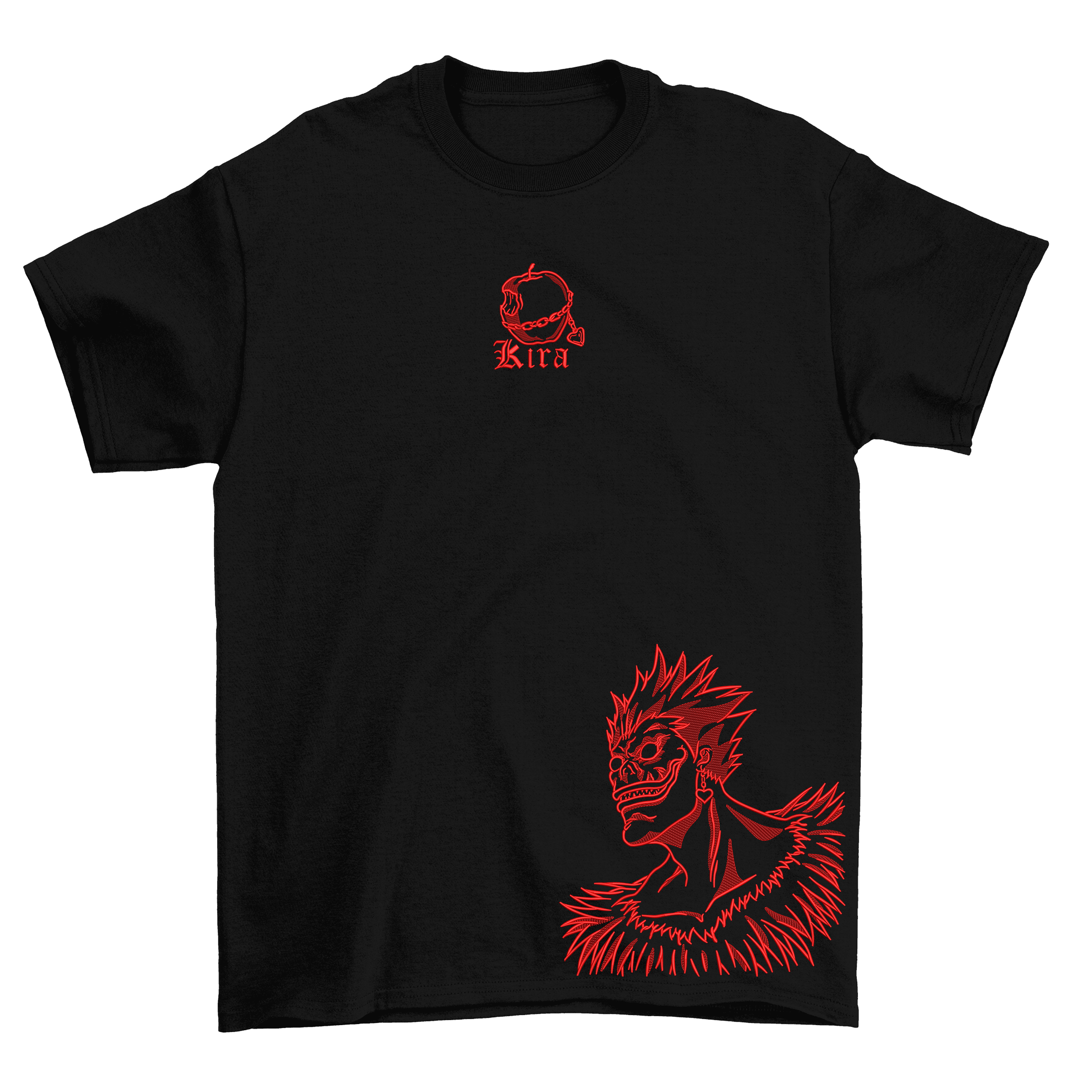 KAEL - Ryuk Oversize Tshirt Yeniden Yapılandırılmış Nakış