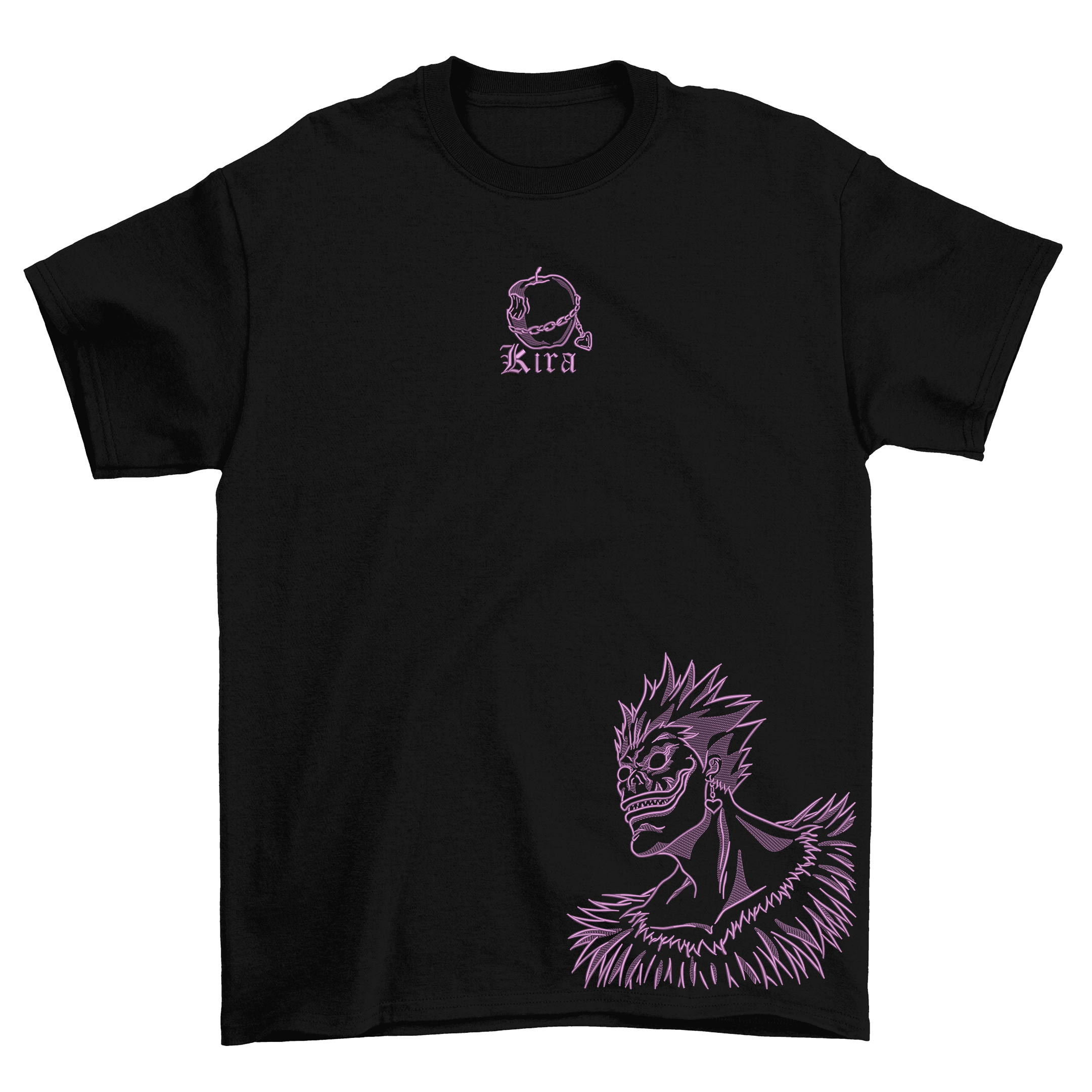 KAEL - Ryuk Oversize Tshirt Yeniden Yapılandırılmış Nakış