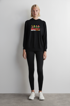 KAEL - OVERSİZE SWEATSHİRT - SAKAMATO CLUB Yeniden Yapılandırılmış Nakış