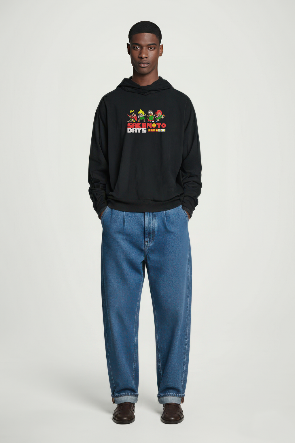 KAEL - OVERSİZE SWEATSHİRT - SAKAMATO CLUB Yeniden Yapılandırılmış Nakış