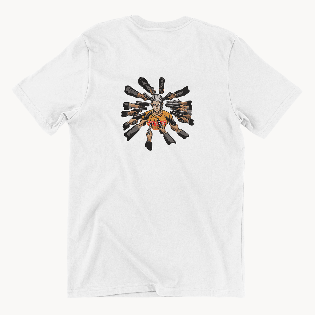 KAEL - Sakamato Taro Oversize Tshirt Yeniden Yapılandırılmış Nakış