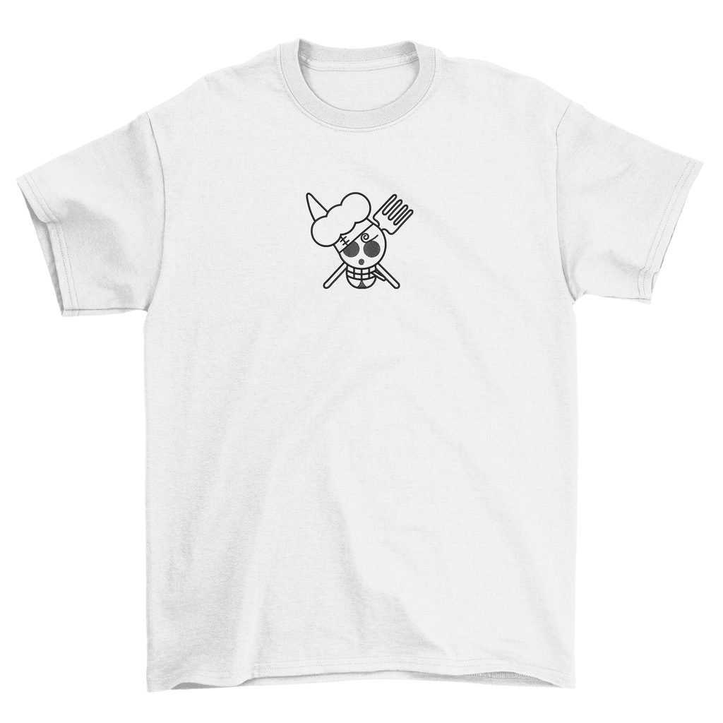 KAEL - Vinsmoke Sanji Oversize Tshirt Yeniden Yapılandırılmış Nakış