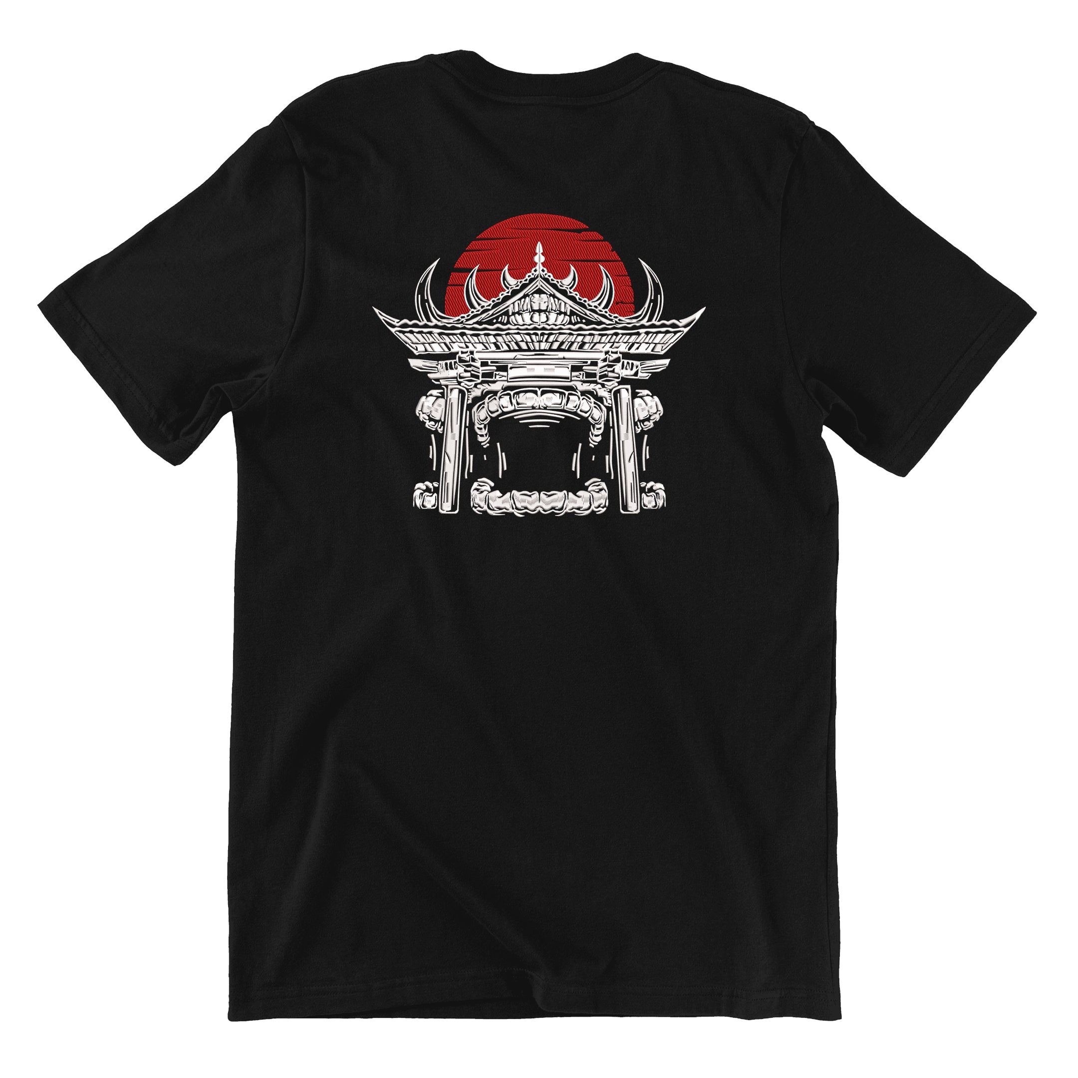 KAEL - Sukuna Mabet Oversize Tshirt Yeniden Yapılandırılmış Nakış