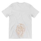 KAEL - Sukuna Back Pose Oversize Tshirt Yeniden Yapılandırılmış Nakış