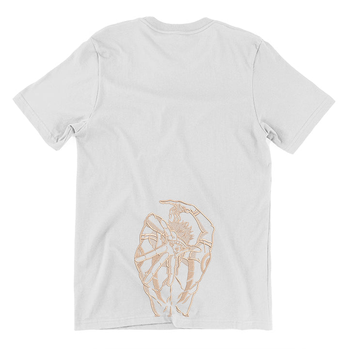 KAEL - Sukuna Back Pose Oversize Tshirt Yeniden Yapılandırılmış Nakış