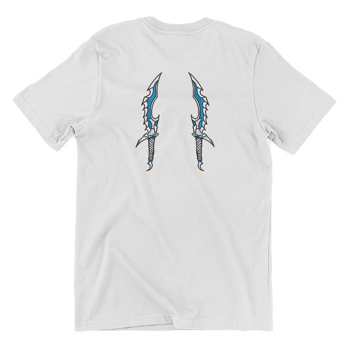 KAEL - Sung Jin-woo Oversize Tshirt Yeniden Yapılandırılmış Nakış