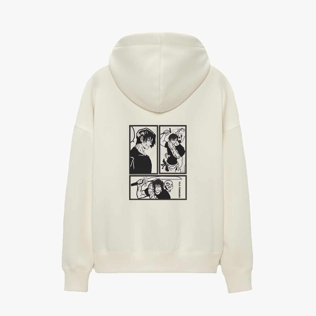 KAEL - OVERSİZE SWEATSHİRT - Toji Fushiguro Yeniden Yapılandırılmış Nakış