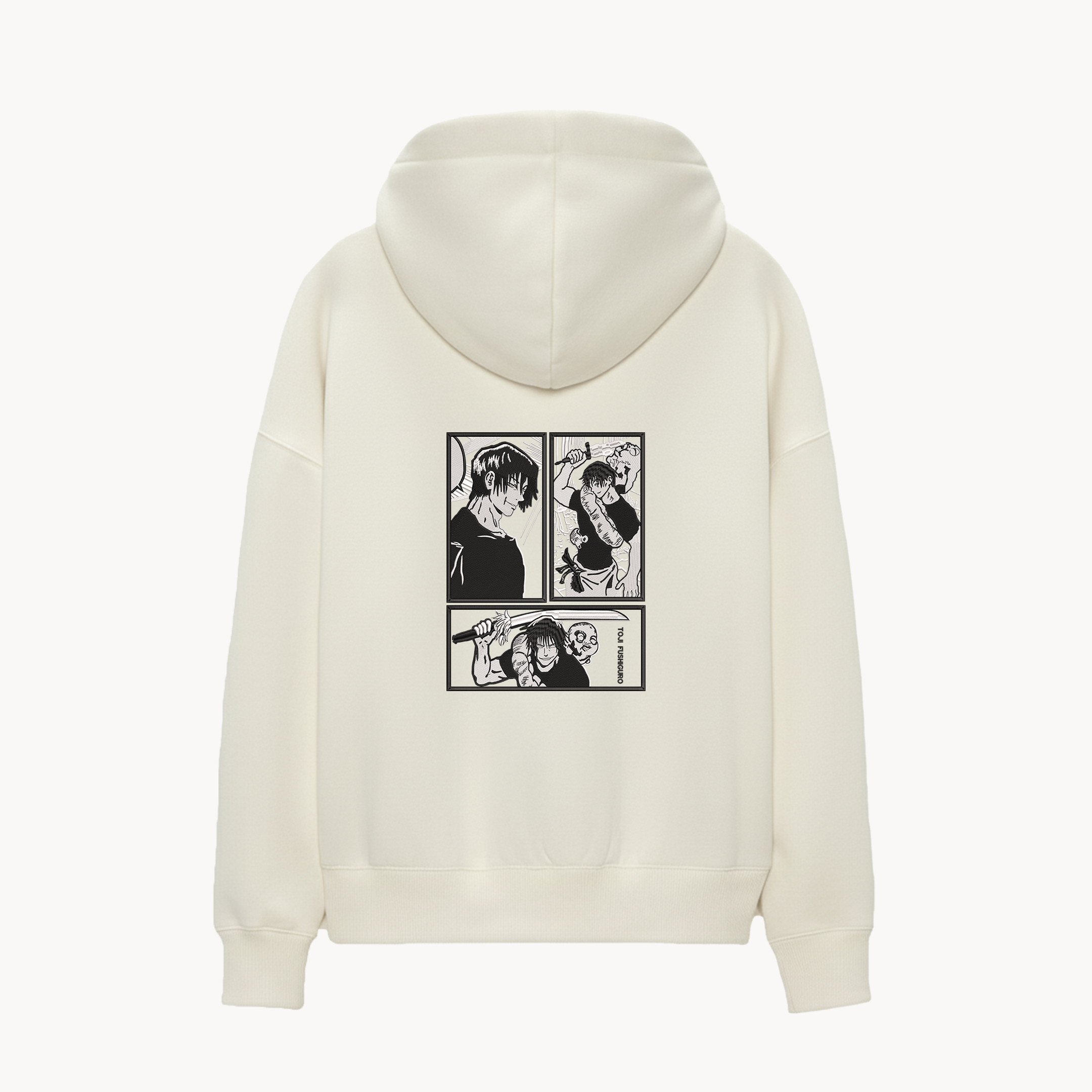 KAEL - OVERSİZE SWEATSHİRT - Toji Fushiguro Yeniden Yapılandırılmış Nakış