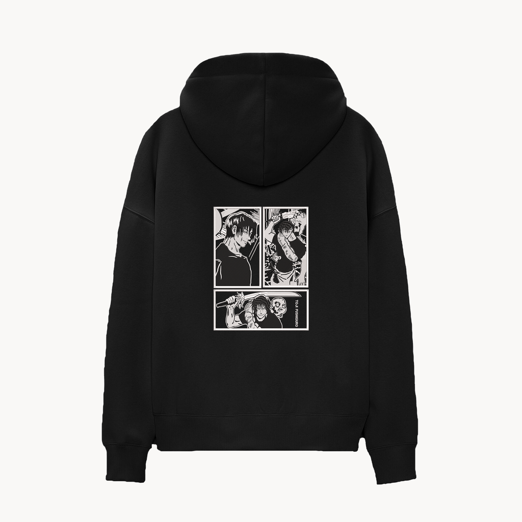 KAEL - OVERSİZE SWEATSHİRT - Toji Fushiguro Yeniden Yapılandırılmış Nakış