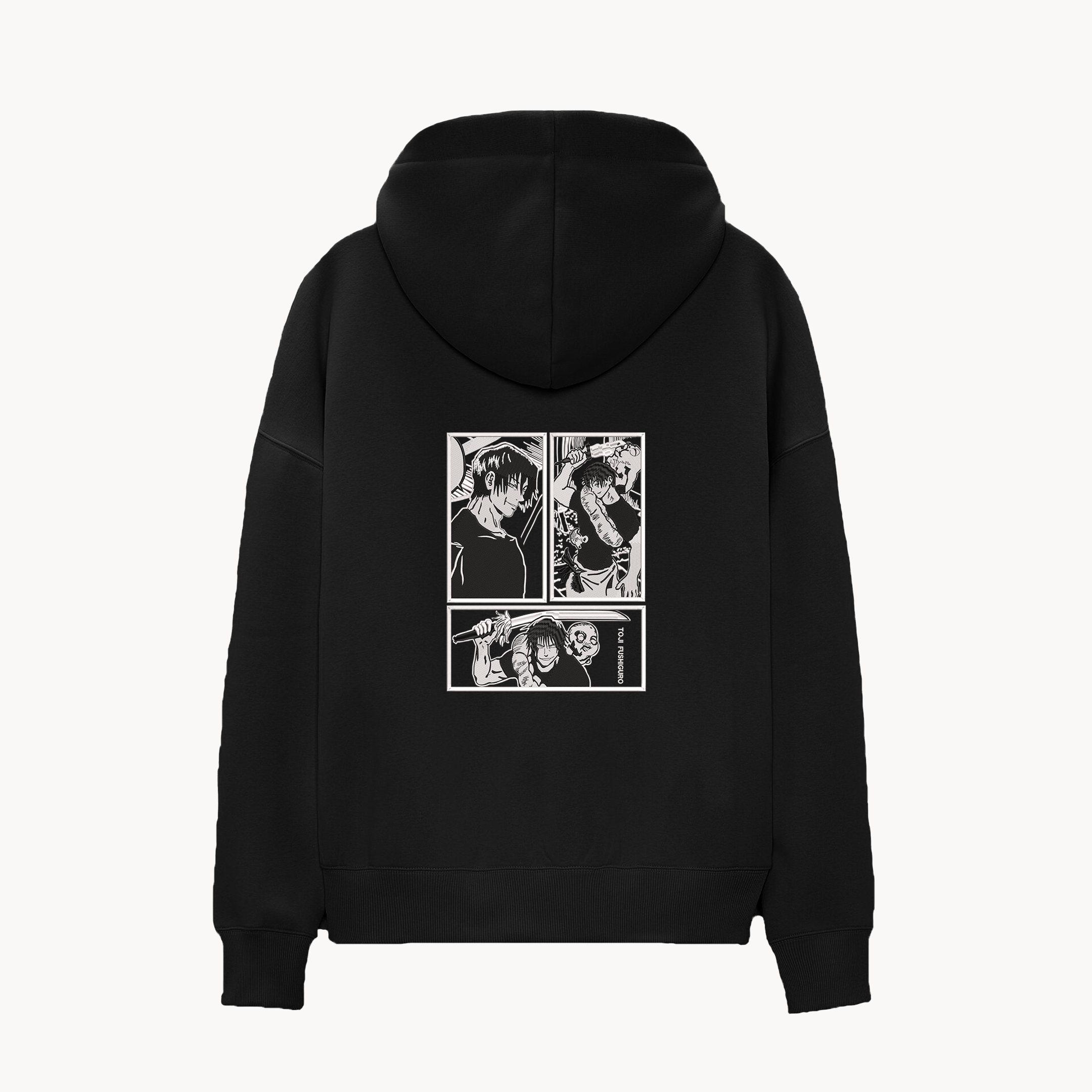 KAEL - OVERSİZE SWEATSHİRT - Toji Fushiguro Yeniden Yapılandırılmış Nakış