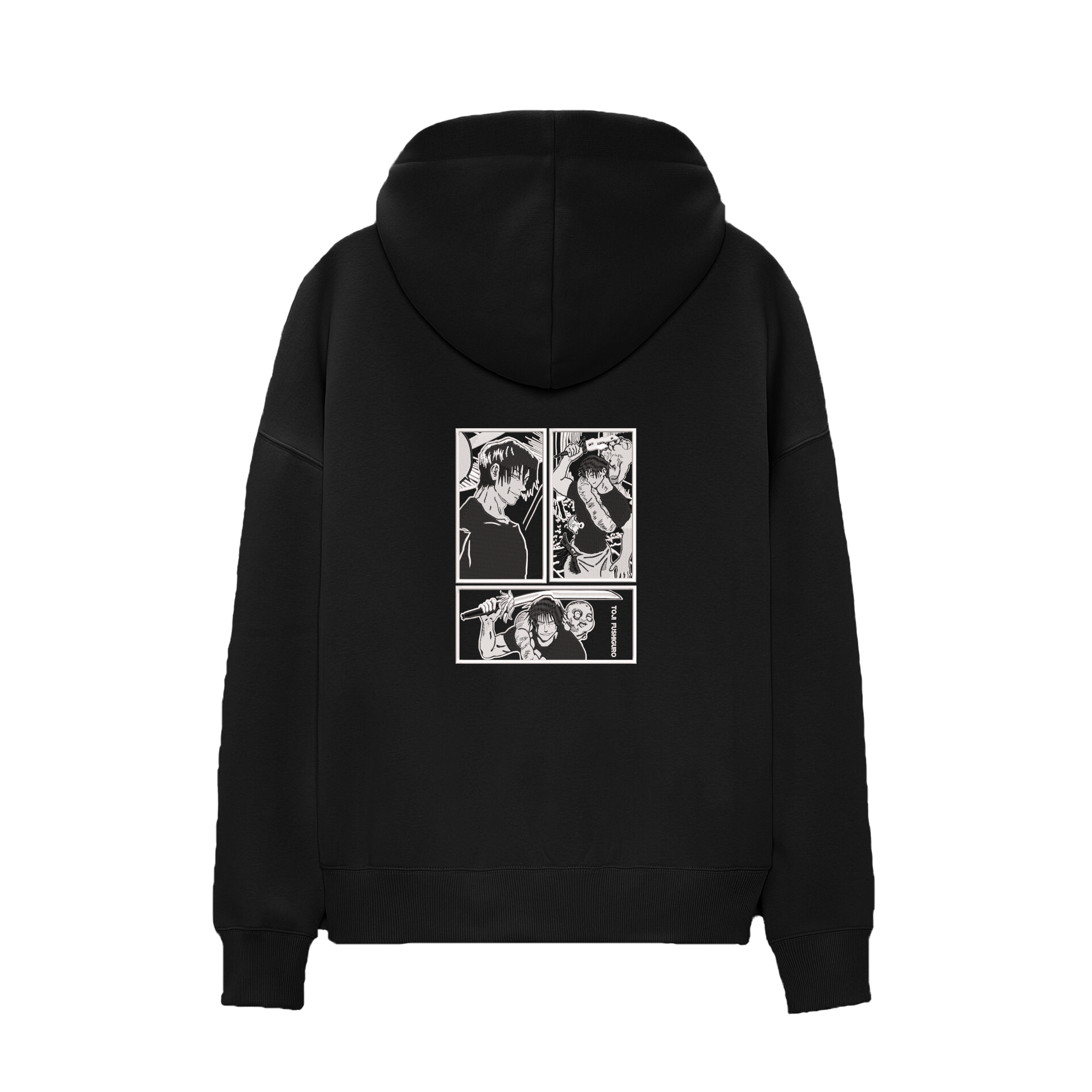 KAEL - OVERSİZE SWEATSHİRT - Toji Fushiguro Yeniden Yapılandırılmış Nakış