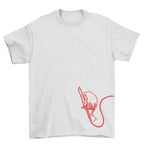 KAEL - Toji Spear Of Heaven Oversize Tshirt Yeniden Yapılandırılmış Nakış