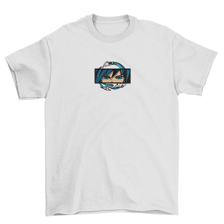 KAEL - Tomioka Giyu Oversize Tshirt Yeniden Yapılandırılmış Nakış