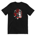 KAEL - Uchiha Itachi Oversize Tshirt Yeniden Yapılandırılmış Nakış