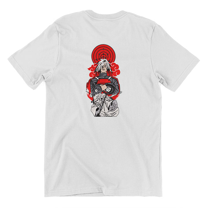 KAEL - Uchiha Madara Oversize Tshirt Yeniden Yapılandırılmış Nakış