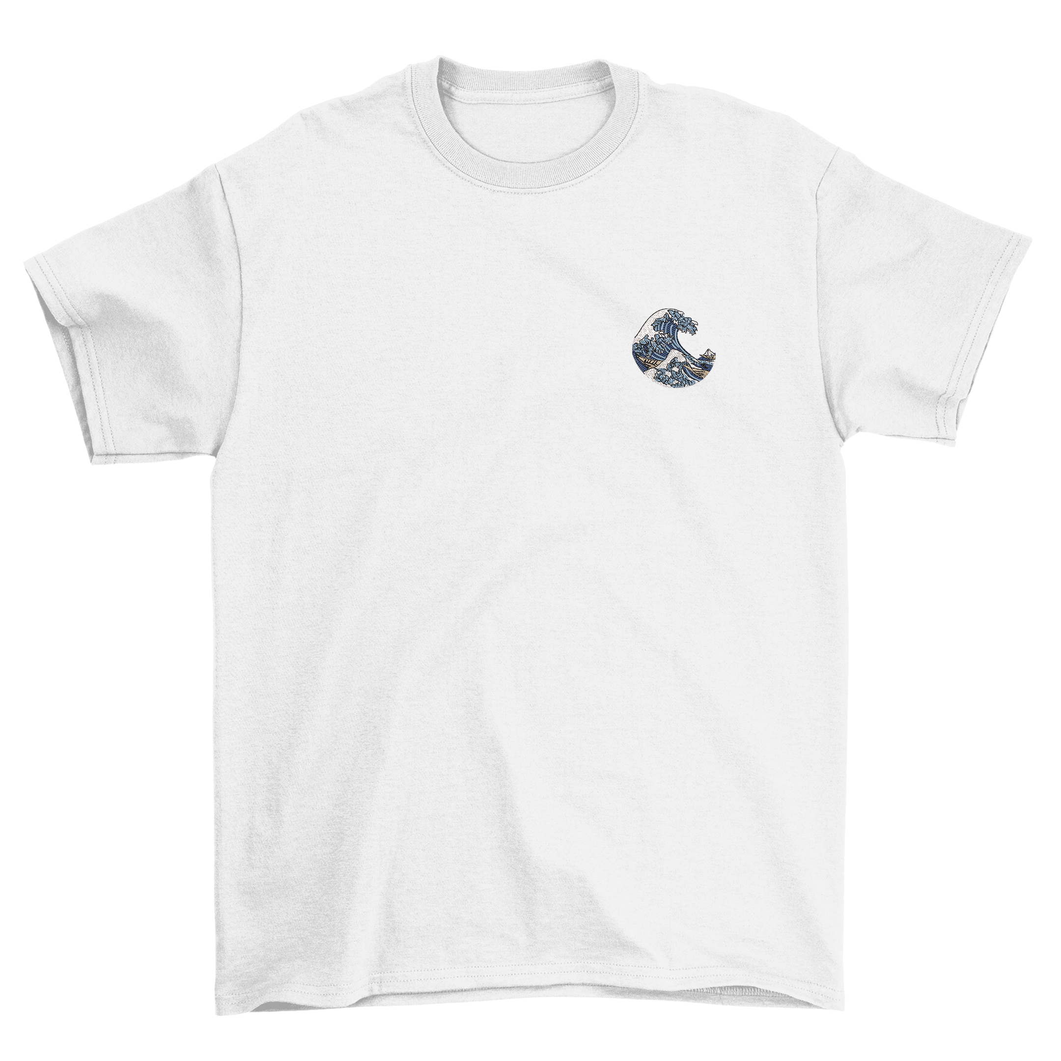 KAEL - Wave Oversize Tshirt Yeniden Yapılandırılmış Nakış