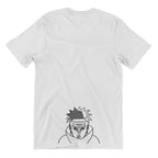 KAEL - Yahiko Pain Oversize Tshirt Yeniden Yapılandırılmış Nakış