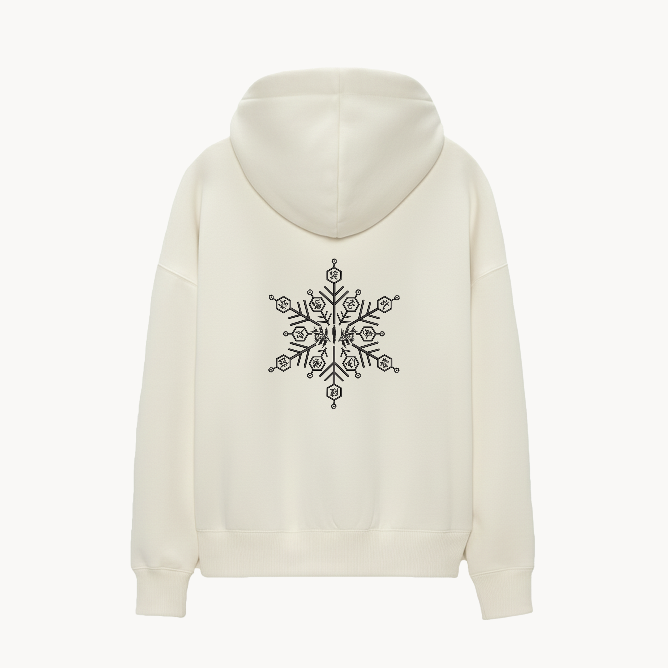 KAEL - OVERSIZE SWEATSHIRT - Akaza Yeniden Yapılandırılmış Nakış