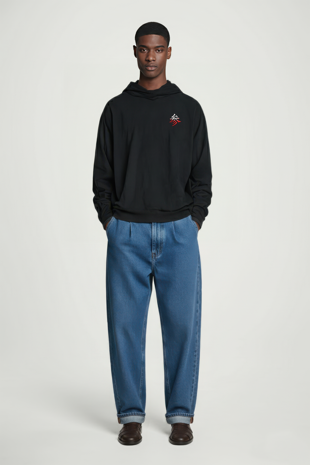 KAEL - OVERSIZE SWEATSHIRT - Akaza Yeniden Yapılandırılmış Nakış