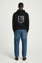 KAEL - OVERSİZE SWEATSHİRT - Wings of Freedom Yeniden Yapılandırılmış Nakış