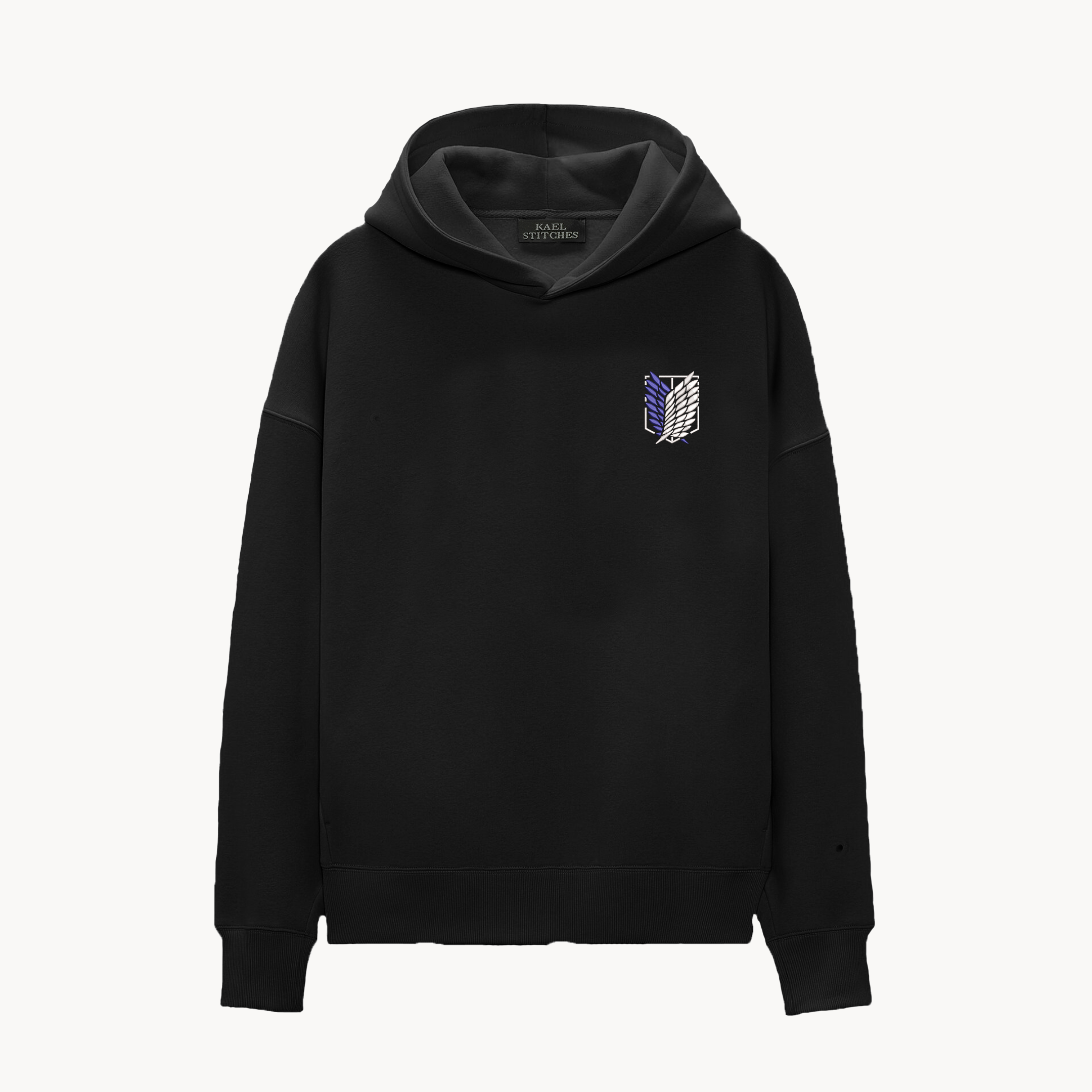 KAEL - OVERSİZE SWEATSHİRT - Eren Yeager Yeniden Yapılandırılmış Nakış